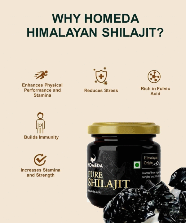 Shilajit Resin Himalayan 100% Pure 20 G