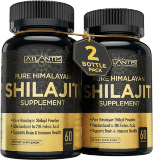 Shilajit Supplement - Pure Himalayan Formulated with 20% Fulvic Acid