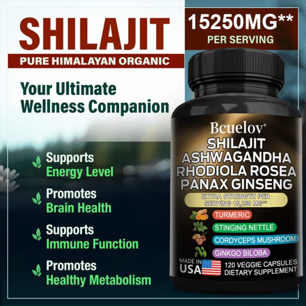 Shilajit Resin Himalaya Capsules