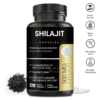 Shilajit Supplement 500Mg, 120 Vegan Capsules for Unisex