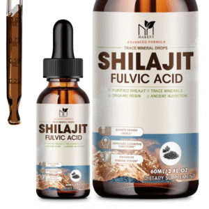 Shilajit Liquid Drops for Women and Men - 600Mg
