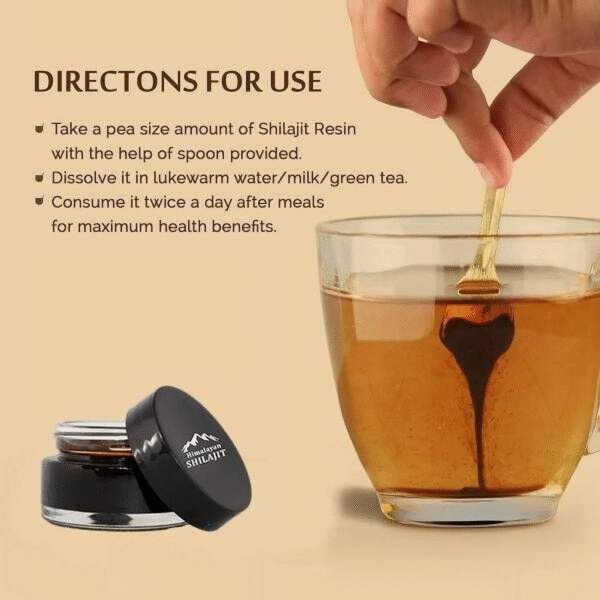Pure 100% Himalayan Shilajit, Soft Resin