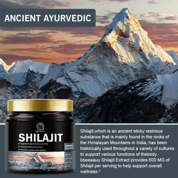 Beau 600Mg Shilajit Supplement